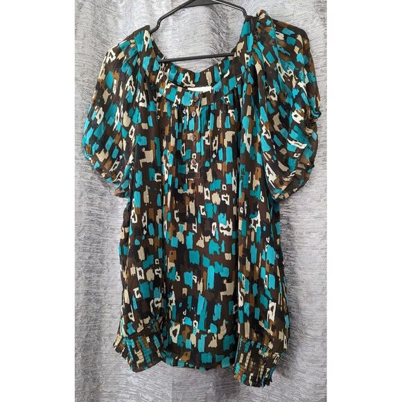 Dressbarn Multi Colored Top Women's Size‎ 2xl - Picture 1 of 7
